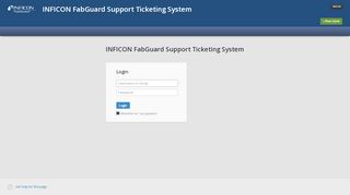 
                            9. INFICON FabGuard Support Ticketing System - Helpdesk ...