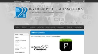 
                            8. Infinite Campus - Inver Grove Heights Schools