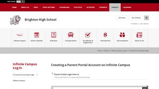 
                            2. Infinite Campus Log In / IC Parent Portal Initial Login - 27J ...