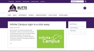 
                            5. Infinite Campus login is a click away | Butte SD 1