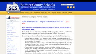 
                            8. Infinite Campus Parent Portal | Parent Portal | Welcome to the ...