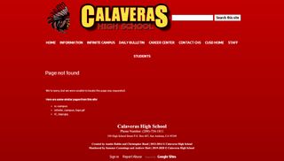
                            1. Infinite Campus Portal Instructions - Calaveras High