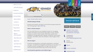 
                            2. Infinite Campus Portal | Kennedy High School