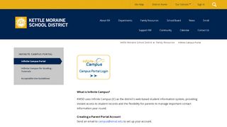 
                            6. Infinite Campus Portal - Kettle Moraine School District