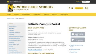 
                            7. Infinite Campus Portal - Newton - USD 373 - School Loop