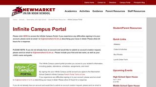 
                            5. Infinite Campus Portal | Student/Parent Resources