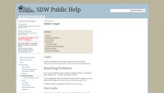 
                            1. Infinite Campus - SDW Public Help - School District of Waukesha