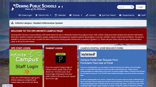 
                            8. Infinite Campus - Student Information System - Deming Public Schools