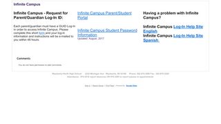 
                            4. Infinite Campus - Waukesha North High School - Google Sites