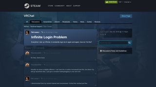 
                            5. Infinite Login Problem :: VRChat Technical Support - Steam ...