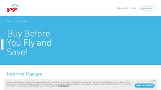 
                            1. Inflight Internet Subscription Plans | Gogo