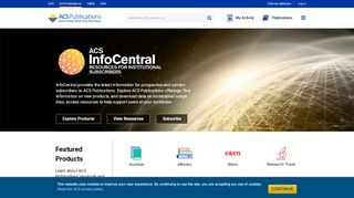 
                            7. InfoCentral - ACS Publications - American Chemical Society