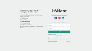 
                            3. InfoMoney Authentication