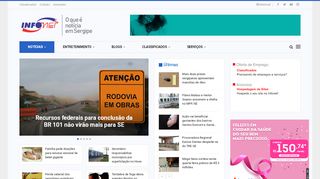 
                            2. Infonet - O que é notícia em Sergipe