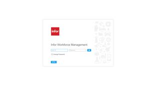 
                            2. Infor HCM Workforce Management - Login