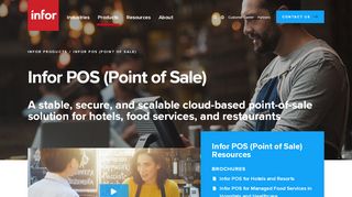 
                            6. Infor POS | POS Hospitality Food Service Software | Infor