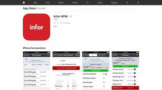 
                            7. Infor WFM on the App Store