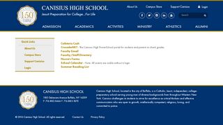 
                            1. Information - Canisius High School