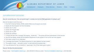 
                            7. INFORMATION SYSTEMS - Alabama Department of …