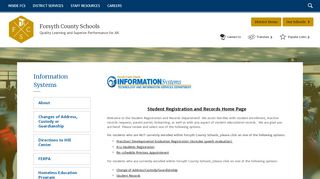 
                            9. Information Systems / Registration and Records Navigation Page