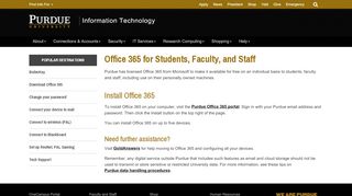 
                            7. Information Technology at Purdue