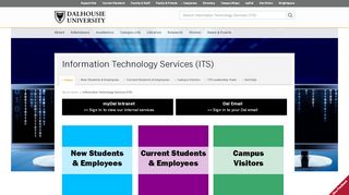 
                            3. Information Technology Services (ITS) - Dalhousie University