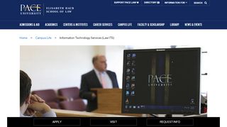
                            8. Information Technology Services (Law ITS) | Pace Law School