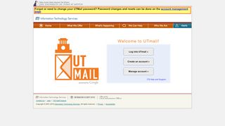 
                            7. Information Technology Services - UTMail