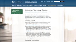 
                            9. Information Technology Support | Advanced Academic Programs ...