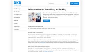 
                            2. Informationen zur Anmeldung | DKB AG