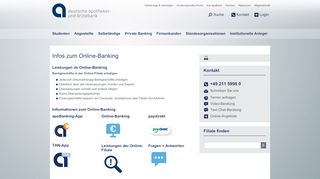 
                            8. Infos Online-Banking - apoBank