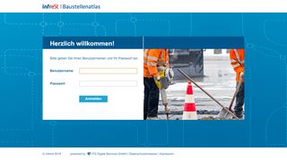 
                            7. infrest Baustellenatlas - Login