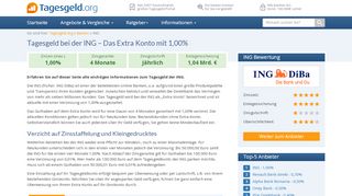 
                            3. ING DiBa Extra-Konto - tagesgeld.org