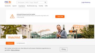 
                            3. ING - Watchlist