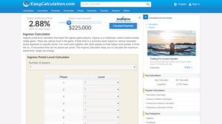 
                            11. Ingress Calculator | Ingress Portal Level Calculator - Easy Calculation