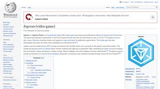 
                            10. Ingress (video game) - Wikipedia