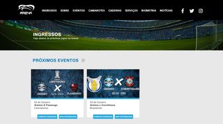 
                            9. Ingressos - Grêmio Arena - O maior complexo multiuso da ...
