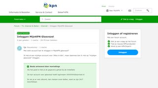 
                            1. Inloggen MijnKPN Glasvezel | KPN Community