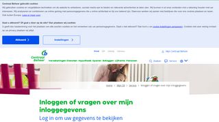 
                            2. Inloggen of vragen over uw inloggegevens? - Centraal Beheer