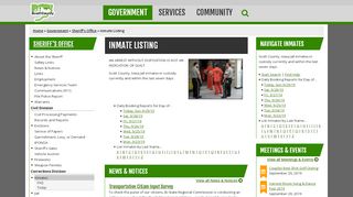 
                            3. Inmate Listing | Scott County, Iowa