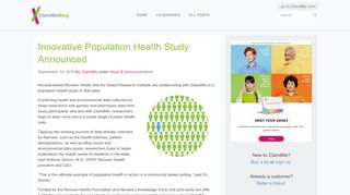 
                            7. Innovative Population Health Study Announced - …