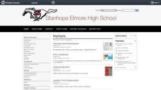 
                            3. INOW PARENT PORTAL - Stanhope Elmore High School: Highlights