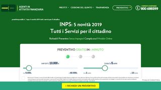 
                            8. INPS: 5 novità 2019 [ Tutti i Servizi per il cittadino ]