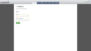 
                            6. inReach Account Activation - inReach