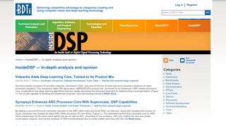 
                            7. InsideDSP - www.bdti.com