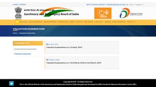 
                            1. Insolvency and Bankruptcy Board of India - ibbi.gov.in