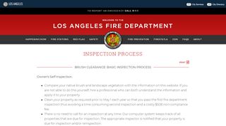 
                            4. Inspection Process | Los Angeles Fire Department