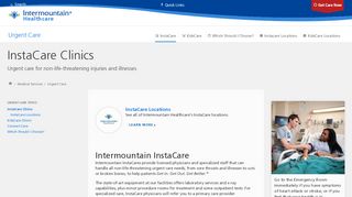 
                            4. InstaCare Clinics | Urgent Care - Intermountain Healthcare