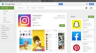 
                            9. Instagram – Apps bei Google Play