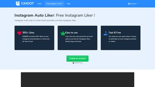 
                            10. Instagram Auto Liker [FREE 300+ LIKES] - IGHOOT